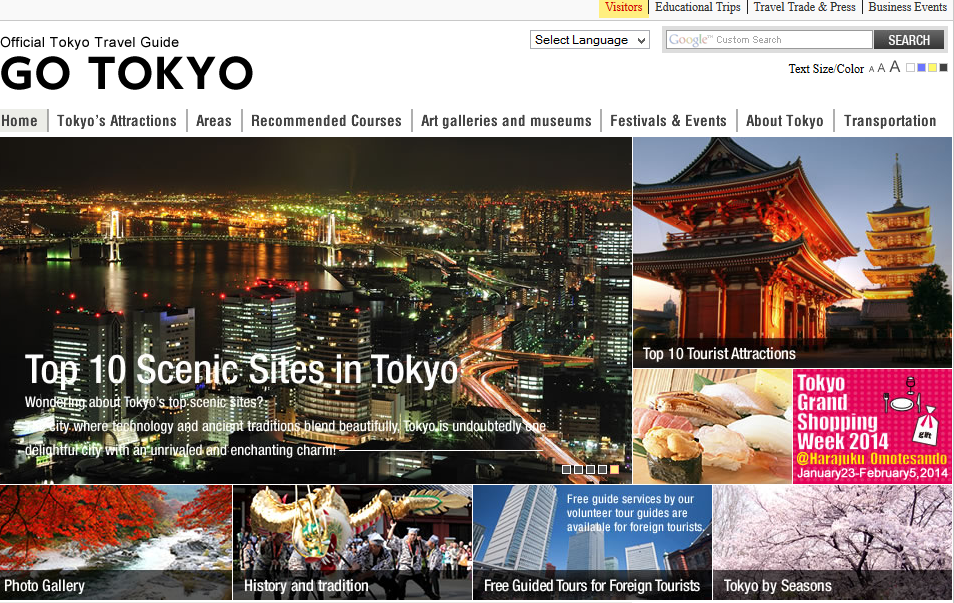 tokyo official tourism website